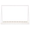 vidaXL Kids Bed Frame White 90x190 cm Solid Wood Pine