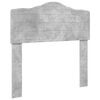 vidaXL Headboard Concrete Grey Engineered wood