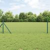 vidaXL Hexagon Fence Green 1.2 x 50 m Steel