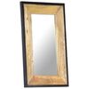 vidaXL Mirror 80x50 cm Solid Mango Wood
