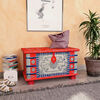 vidaXL Storage Chest Red Mango Wood 80x40x45 cm