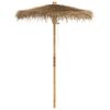 vidaXL Tiki Umbrella with Banana Leaf Canopy 150 cm Bamboo