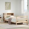 vidaXL Bookcase Bed without Mattress 90x200 cm Solid Wood Pine