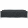 vidaXL Furniture Cover Plain Black 300 x 300 x 70 cm 600D