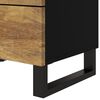 vidaXL Bedside Cabinet 50x33x62 cm Solid Wood Mango&Engineered Wood