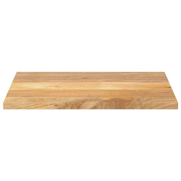 vidaXL Table Top 80x50x2.5 cm Rectangular Solid Wood Mango