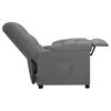 vidaXL Recliner Chair Light Grey Fabric