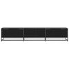 vidaXL TV Units 2 pcs Black Oak 210 x 35 x 41 cm Engineered wood