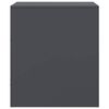 vidaXL Bedside Cabinets 2 pcs Anthracite 34.5x39x44 cm Steel