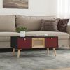 vidaXL Coffee Table with Drawers 80x40x35.5 cm Engineered Wood