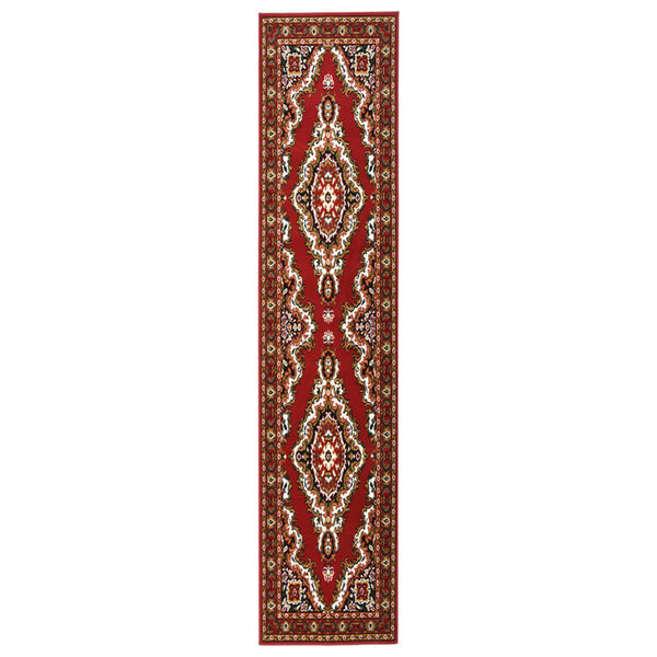 vidaXL Runner Rug BCF Oriental Red 80x450 cm