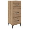 vidaXL Sideboard Artisan Oak 34.5 x 34 x 90 cm Engineered Wood