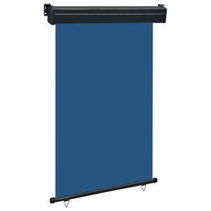 vidaXL Balcony Side Awning 125x250 cm Blue