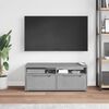 vidaXL TV Cabinet VISNES Concrete Grey 100x40x38 cm Engineered Wood