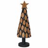 vidaXL Christmas Tree with Stand Brown 60 cm Solid teak wood