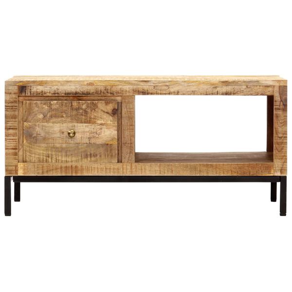 vidaXL Coffee Table 88x50x42 cm Solid Mango Wood