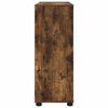 vidaXL Storage Cabinet Smoked Oak 80 x 31 x 81 cm Engineered Wood