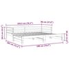 vidaXL Pull-out Day Bed without Mattress 90x190 cm