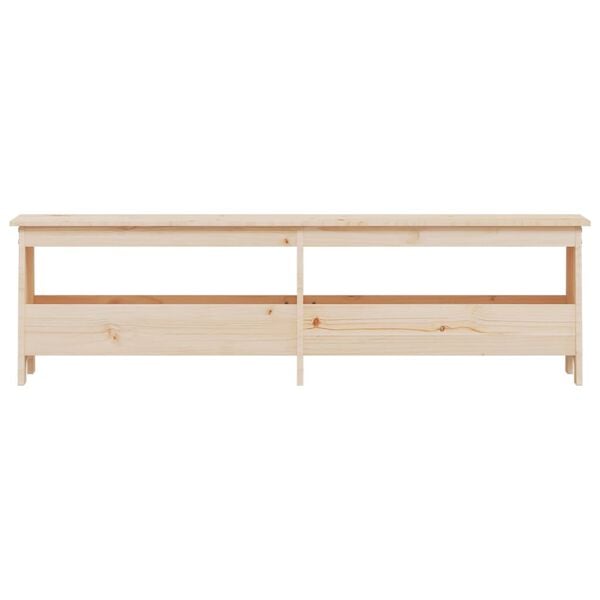 vidaXL Hall Bench 160x28x45 cm Solid Wood Pine