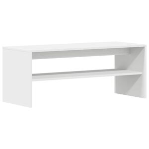 vidaXL TV Cabinet White 100x40x40 cm Engineered Wood