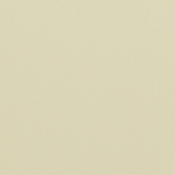 vidaXL Balcony Screen Cream 90x500 cm Oxford Fabric
