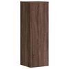vidaXL Plant Stands 2 pcs Brown Oak 33x33x100 cm Engineered Wood