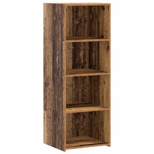 vidaXL Highboard Old Wood 45 x 41 x 124 cm Engineered Wood
