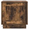 vidaXL Bedside Cabinet 2 pcs Smoked Oak 44 x 34.5 x 45 cm