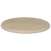 vidaXL Table Top Cream &Oslash;50x2.5 cm Marble