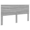 vidaXL Storage Bed Grey Sonoma 180 x 200 cm Engineered Wood