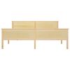 vidaXL Bed Frame without Mattress Solid Wood Pine 180x200 cm Super King