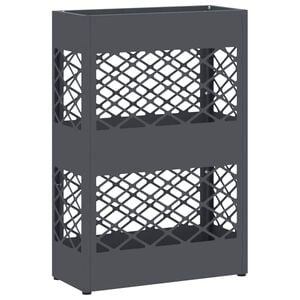 vidaXL Umbrella Stand Anthracite 28 x 12 x 41 cm Steel