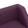 vidaXL Dog Sofa Burgundy 95x63x39 cm Linen