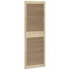 vidaXL Cabinet Door 2 pcs Natural 170 x 59.5 x 2.1 cm Solid pine wood