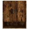 vidaXL Wall Cabinet Smoked Oak 60x31x70 cm Engineered Wood