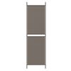 vidaXL 4-Panel Room Divider Anthracite 200x180 cm Fabric