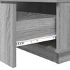 vidaXL Coffee Table Grey Sonoma 95 x 55 x 31 cm Engineered Wood