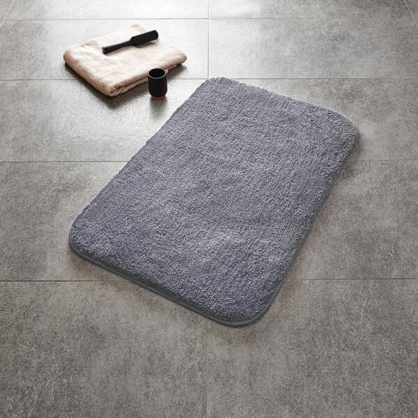 RIDDER Bathroom Rug Chic Grey 90x60 cm