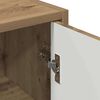 vidaXL Bathroom Cabinet Wall-mounted Artisan Oak 39 x 23.5 x 65 cm