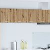 vidaXL Hanging Cabinet Artisan Oak 80 x 31 x 40 cm Engineered Wood