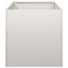 vidaXL Planter 40x80x40 cm Stainless Steel