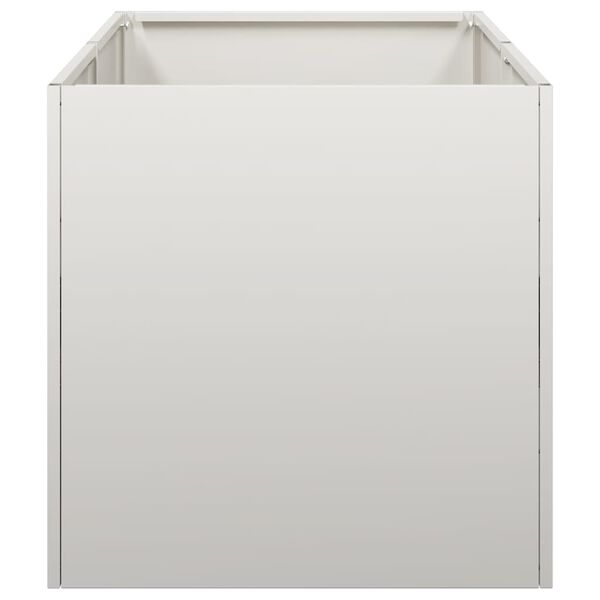 vidaXL Planter 40x80x40 cm Stainless Steel