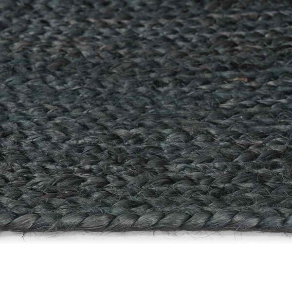 vidaXL Area Rugs Rectangular Dark Grey 240 x 340 cm Jute