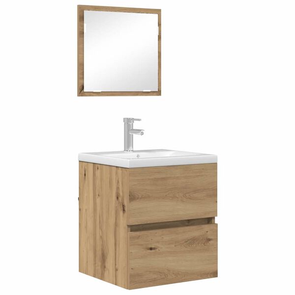 vidaXL Bathroom Cabinet Artisan Oak 41 x 38.5 x 45 cm Engineered Wood