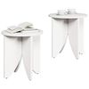 vidaXL Coffee Table 2 pcs White