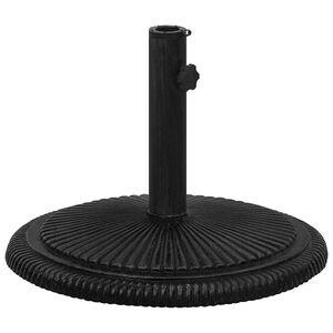 vidaXL Umbrella Base Black 45x45x30 cm Cast Iron