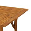 vidaXL Garden Table 150x90x75 cm Solid Wood Acacia
