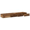 vidaXL Bed Drawers Old Wood 140 x 36.5 x 16.5 cm Engineered Wood