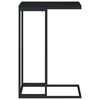 vidaXL Side Table Black 40x30x59 cm Engineered Wood