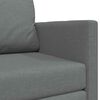 vidaXL Folding Sofa Bed Dark Grey 124 x 71 x 78 cm Fabric